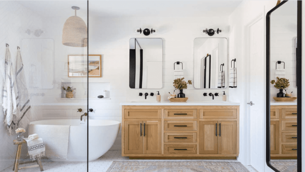 mirror placement ideas, benefits of mirror in bathroom