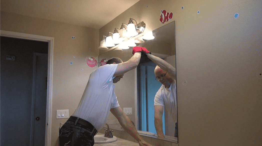 How to Remove a Mirror Glued to a Wall?