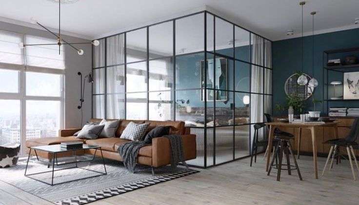 enhancing living room with mirror