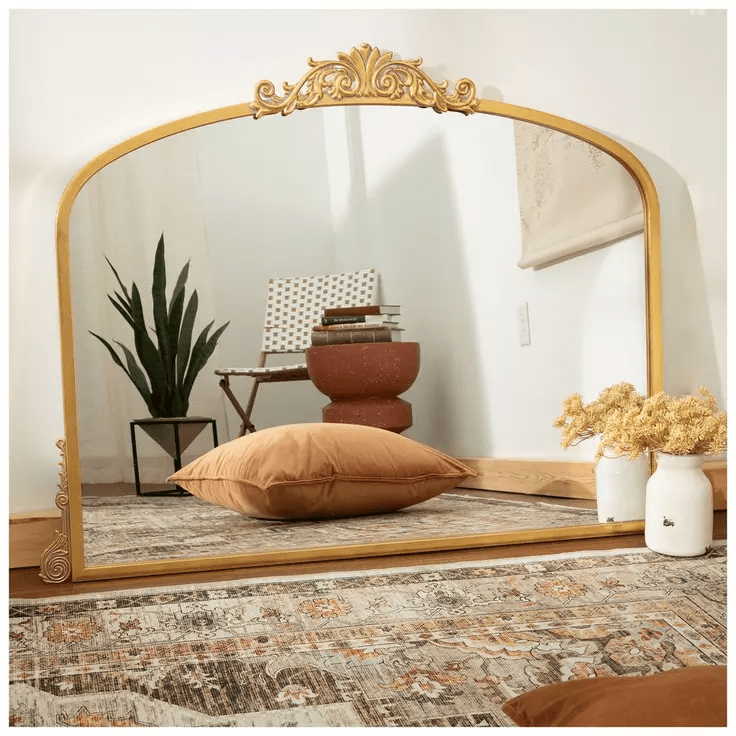 golden frame mirror
