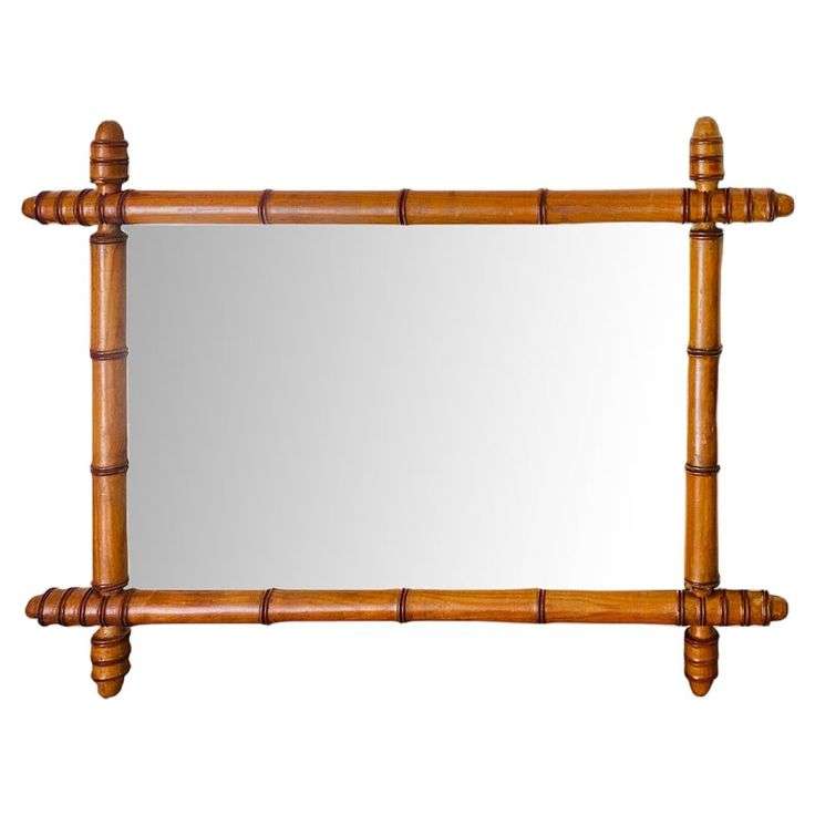 Woven Bamboo Frame, Woven Bamboo Frame mirror in bathroom
