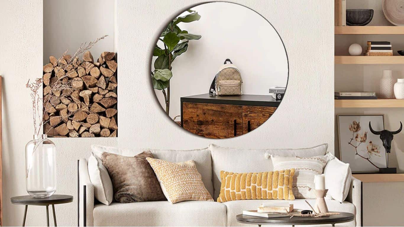 Where to Put Mirror in Living Room