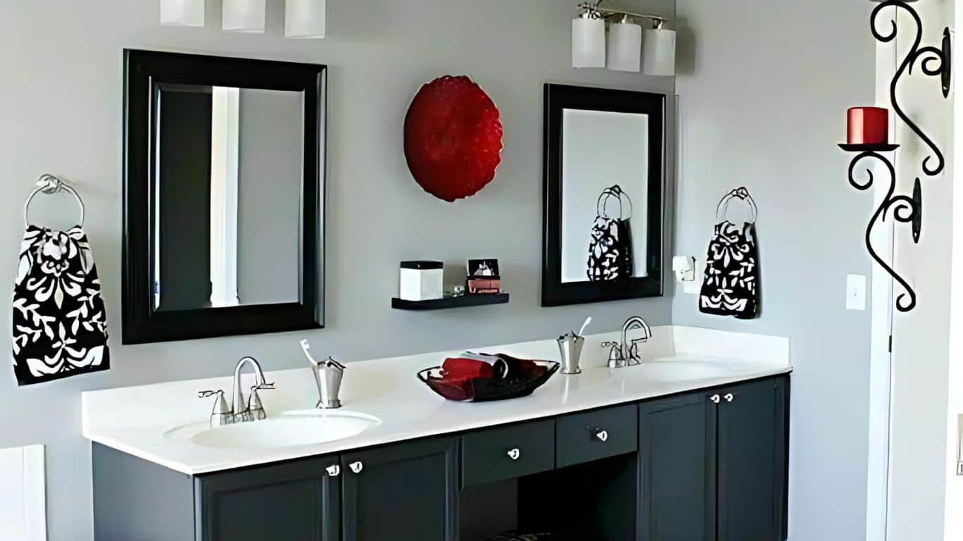 Where to Put Mirror in Bathroom