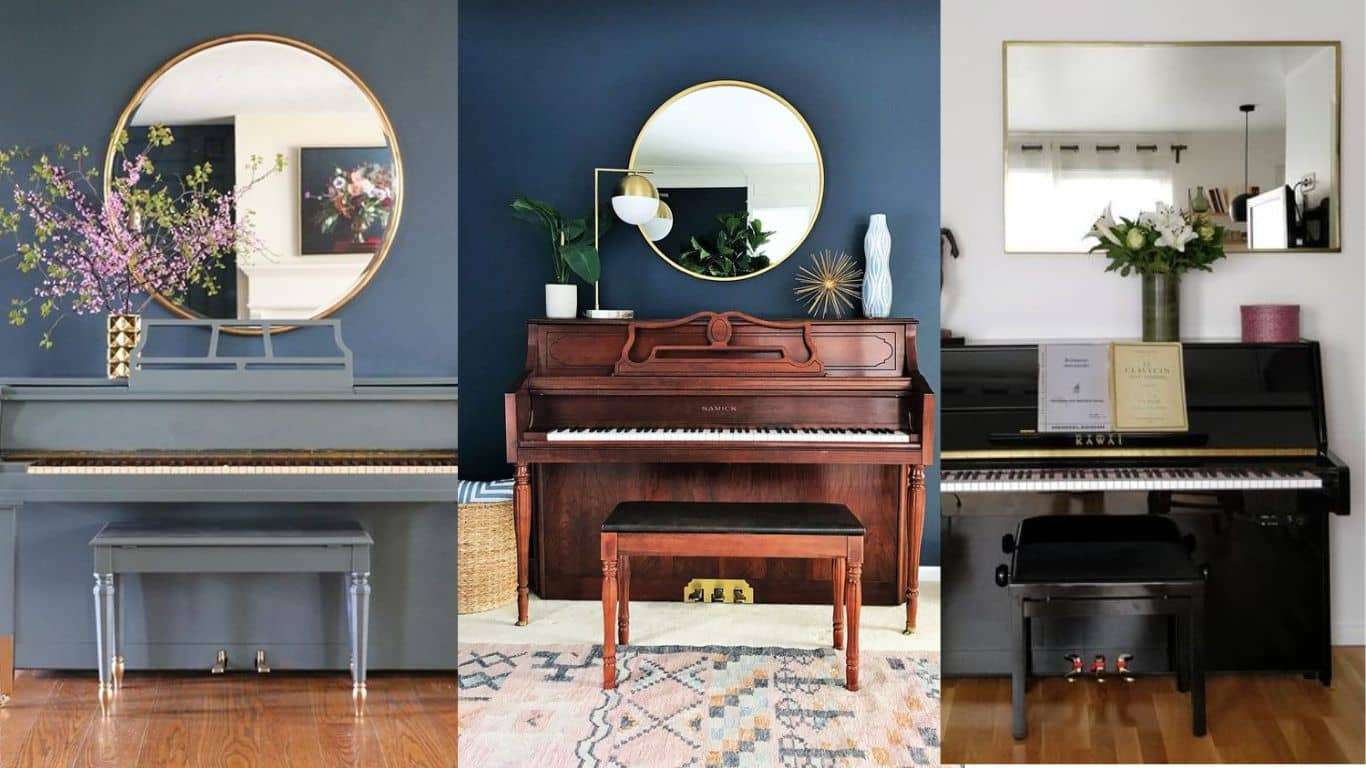 Is Placing a Mirror Above piano a Good Idea?